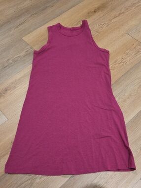 lululemon athletica Sleeveless Raspberry-Magenta Shift Dress